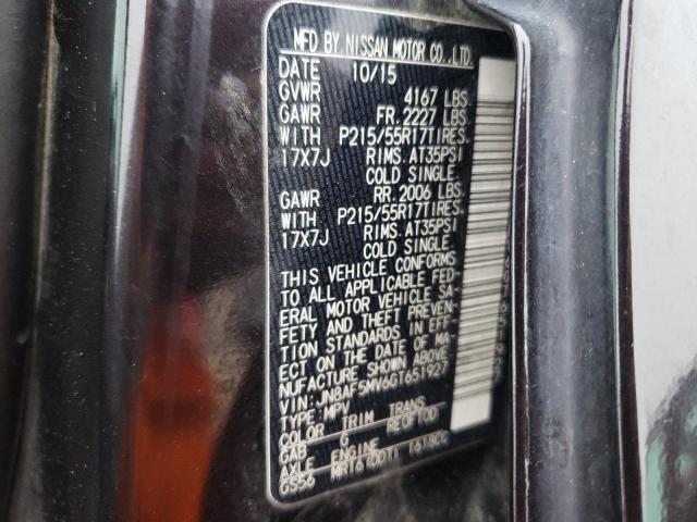 2016 NISSAN JUKE S - JN8AF5MV6GT651927