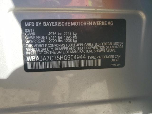 2017 BMW 530 XI - WBAJA7C35HG904944