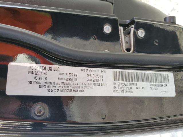 2018 CHRYSLER 300 2C3CCAEG9JH275416