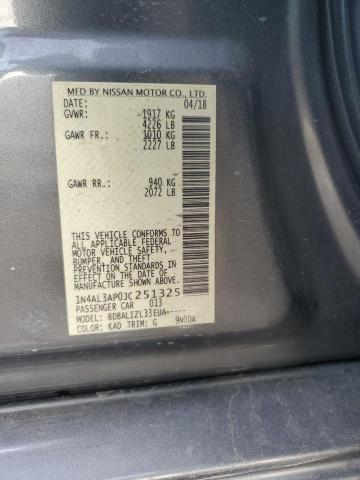 2018 NISSAN ALTIMA 2.5 - 1N4AL3AP0JC251325