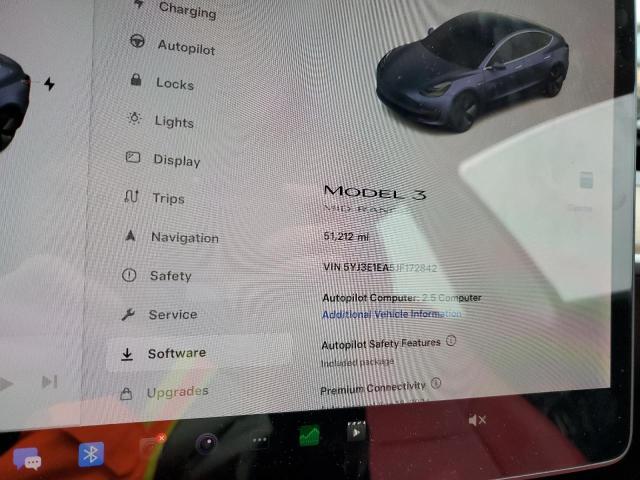 5YJ3E1EA5JF172842 | 2018 TESLA MODEL 3