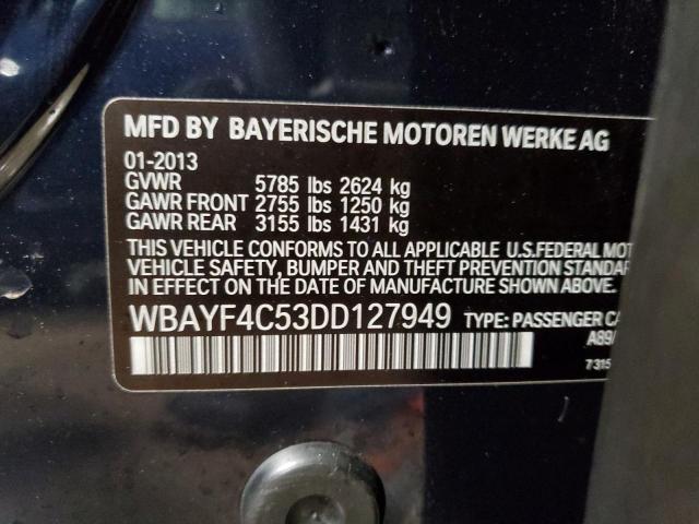 VIN WBAYF4C53DD127949 2013 BMW 7 Series, 740 Lxi no.12