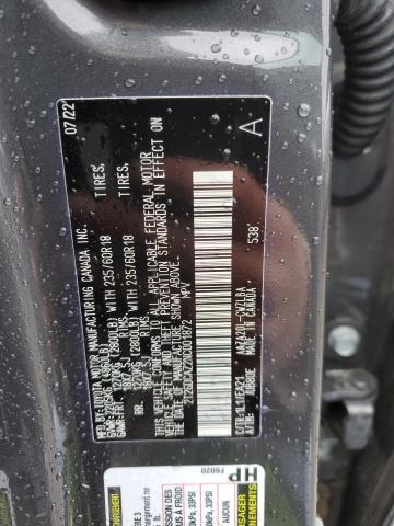 2022 LEXUS NX 250 2T2GDCAZ2NC001872