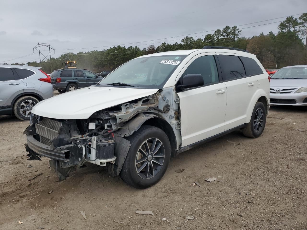 2018 Dodge Journey Se vin: 3C4PDCAB3JT535803