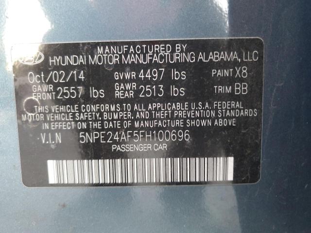 VIN 5UXKR6C57F0J77399 2015 HYUNDAI SONATA no.12