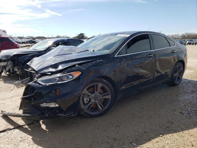 Lot #2414234162 2017 FORD FUSION SPO salvage car