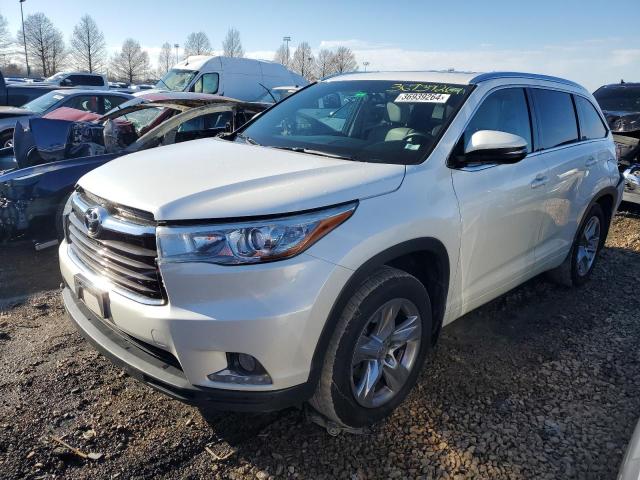 VIN 5TDDKRFH3FS074869 2015 Toyota Highlander, Limited no.1