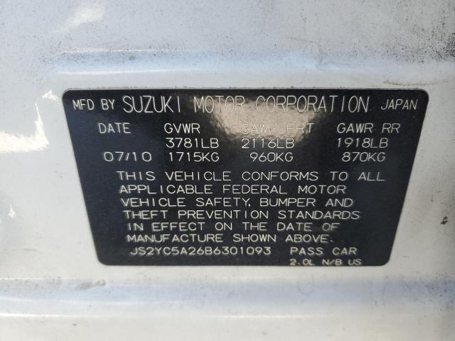 2011 SUZUKI SX4 LE JS2YC5A26B6301093  40690464