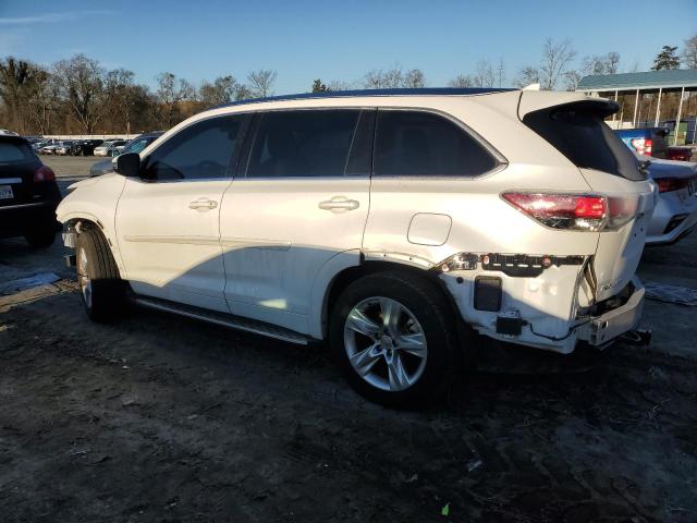 VIN 5TDYKRFHXFS105598 2015 Toyota Highlander, Limited no.2