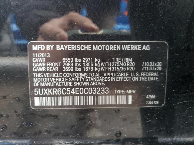 5UXKR6C54E0C03233 | 2014 BMW X5 XDRIVE5