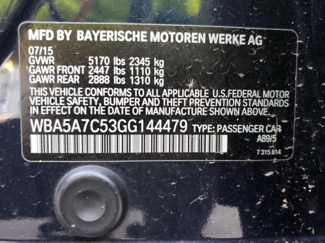 2016 BMW 528 XI - WBA5A7C53GG144479