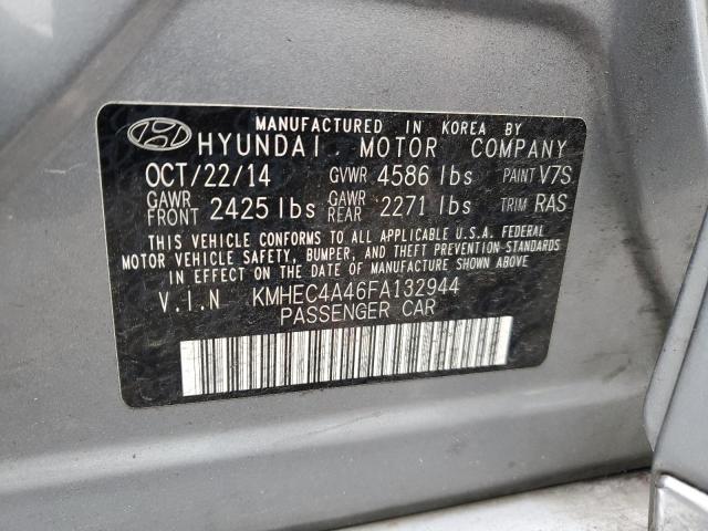 KMHEC4A46FA132944 | 2015 HYUNDAI SONATA HYB