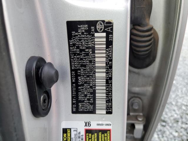 2016 TOYOTA COROLLA L - 2T1BURHE7GC677015