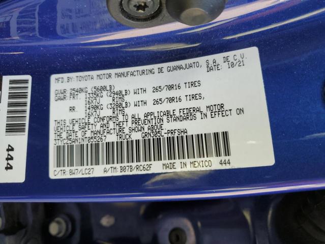 2022 TOYOTA TACOMA DOU - 3TYCZ5AN1NT055267