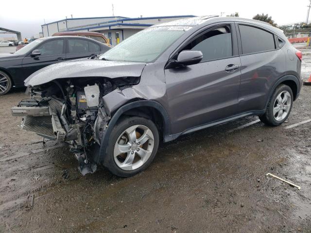 HONDA HR-V EXL 2016 gray 4dr spor gas 3CZRU5H72GM740452 photo #1
