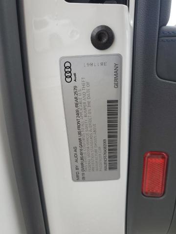 2019 AUDI A5 PREMIUM - WAUENCF57KA082069
