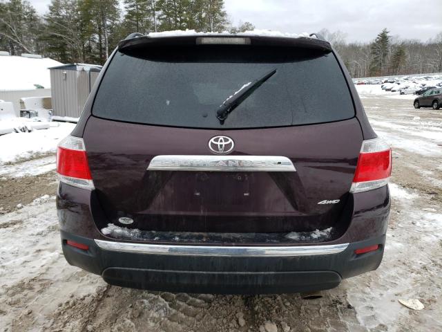 VIN 5TDBK3EH3DS227009 2013 Toyota Highlander, Base no.6