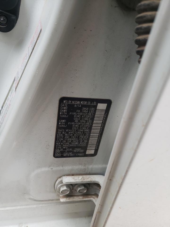 JN8AZ2KR2ET352055 2014 Nissan Cube S