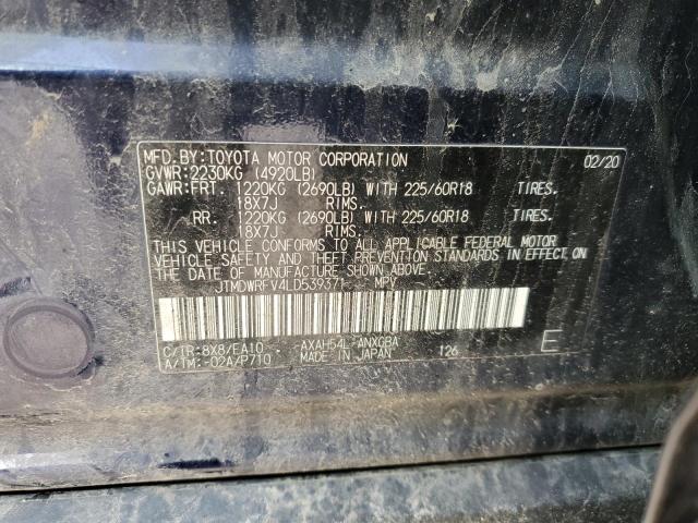 JTMDWRFV4LD539371 | 2020 TOYOTA RAV4 LIMIT