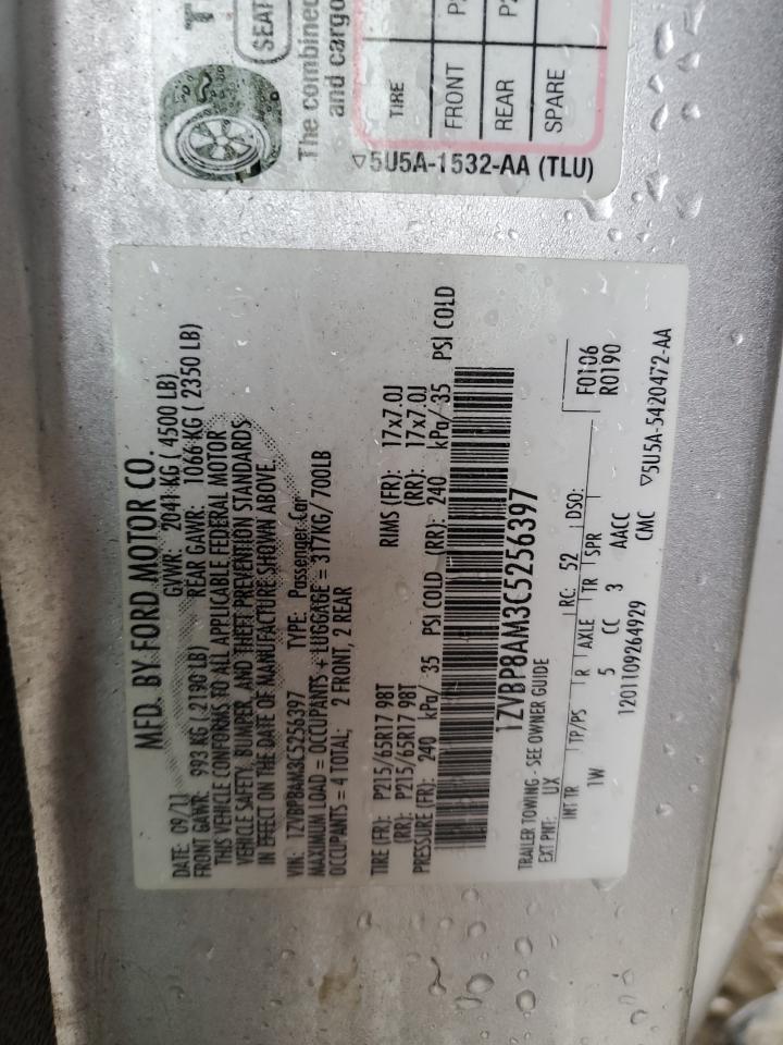 1ZVBP8AM3C5256397 2012 Ford Mustang