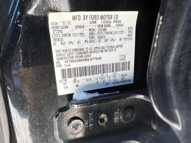 1FT8W3B65BEA77649 | 2011 Ford f350 super duty