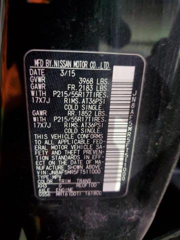 2015 NISSAN JUKE S - JN8AF5MR5FT511000