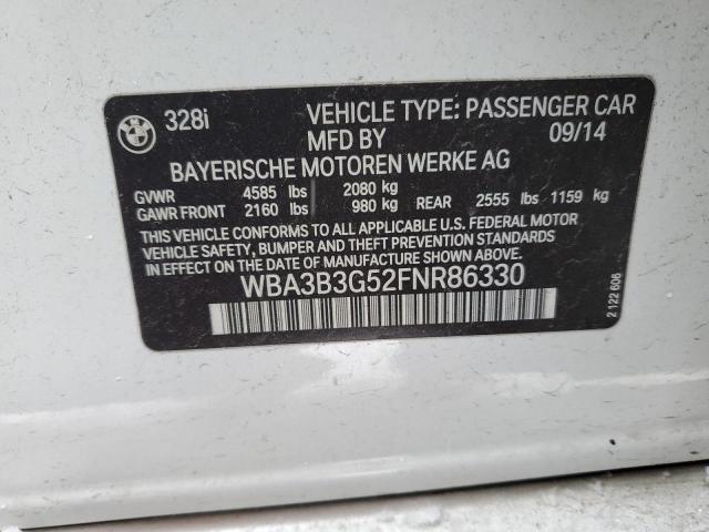 2015 BMW 328 XI - WBA3B3G52FNR86330