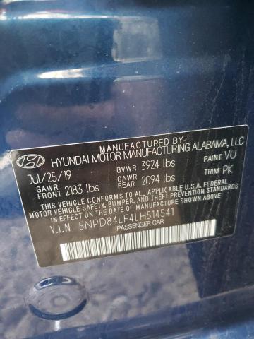 5NPD84LF4LH514541 | 2020 HYUNDAI ELANTRA SE