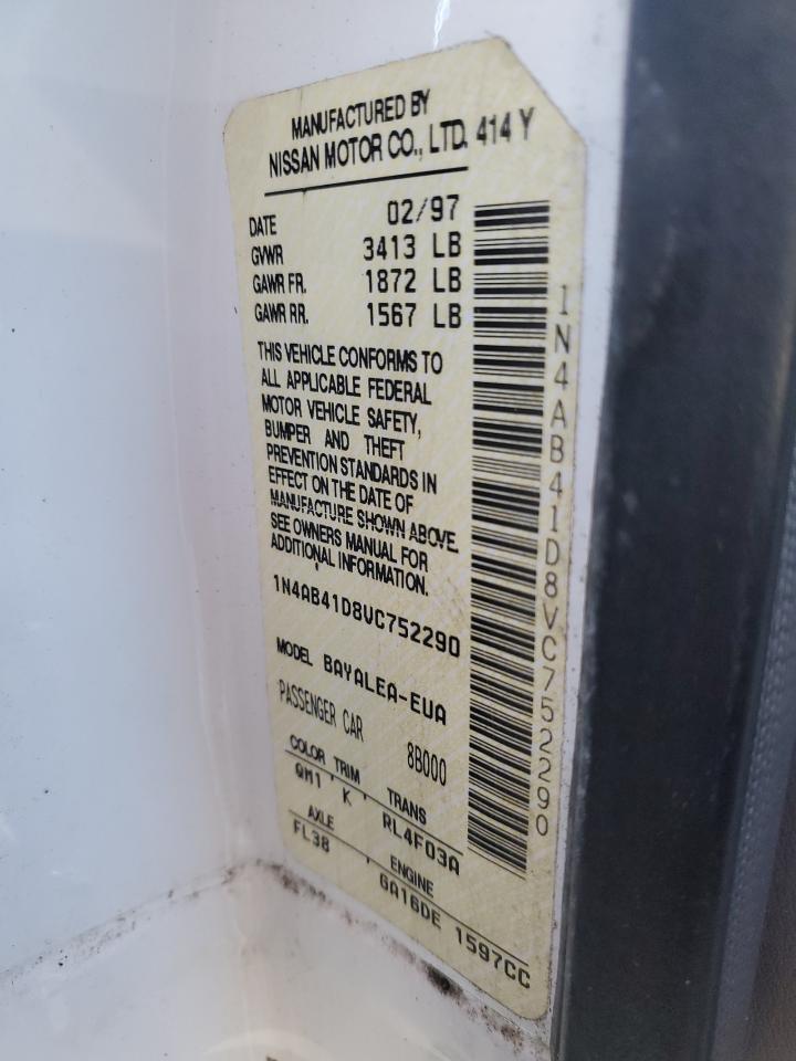 1N4AB41D8VC752290 1997 Nissan Sentra Base