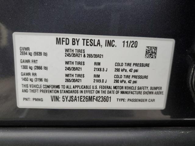 5YJSA1E26MF423601 Tesla Model S  13