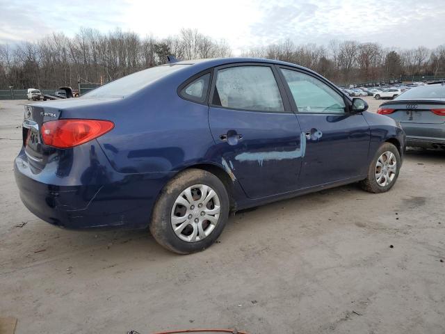 2010 Hyundai Elantra Blue VIN: KMHDU4AD9AU990862 Lot: 37544594