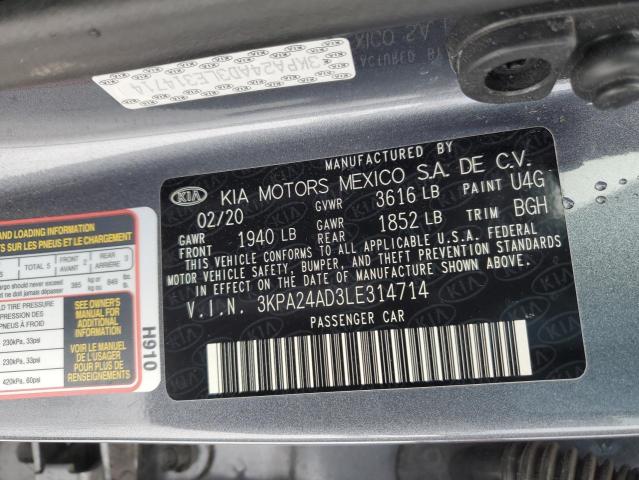 2020 KIA RIO LX - 3KPA24AD3LE314714