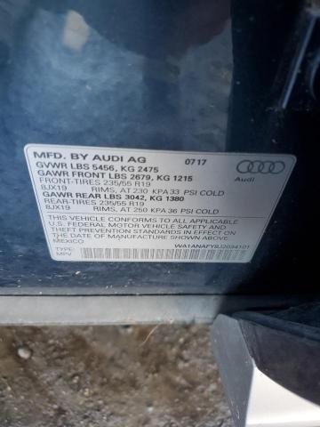 WA1ANAFY8J2034101 2018 AUDI Q5, photo no. 12