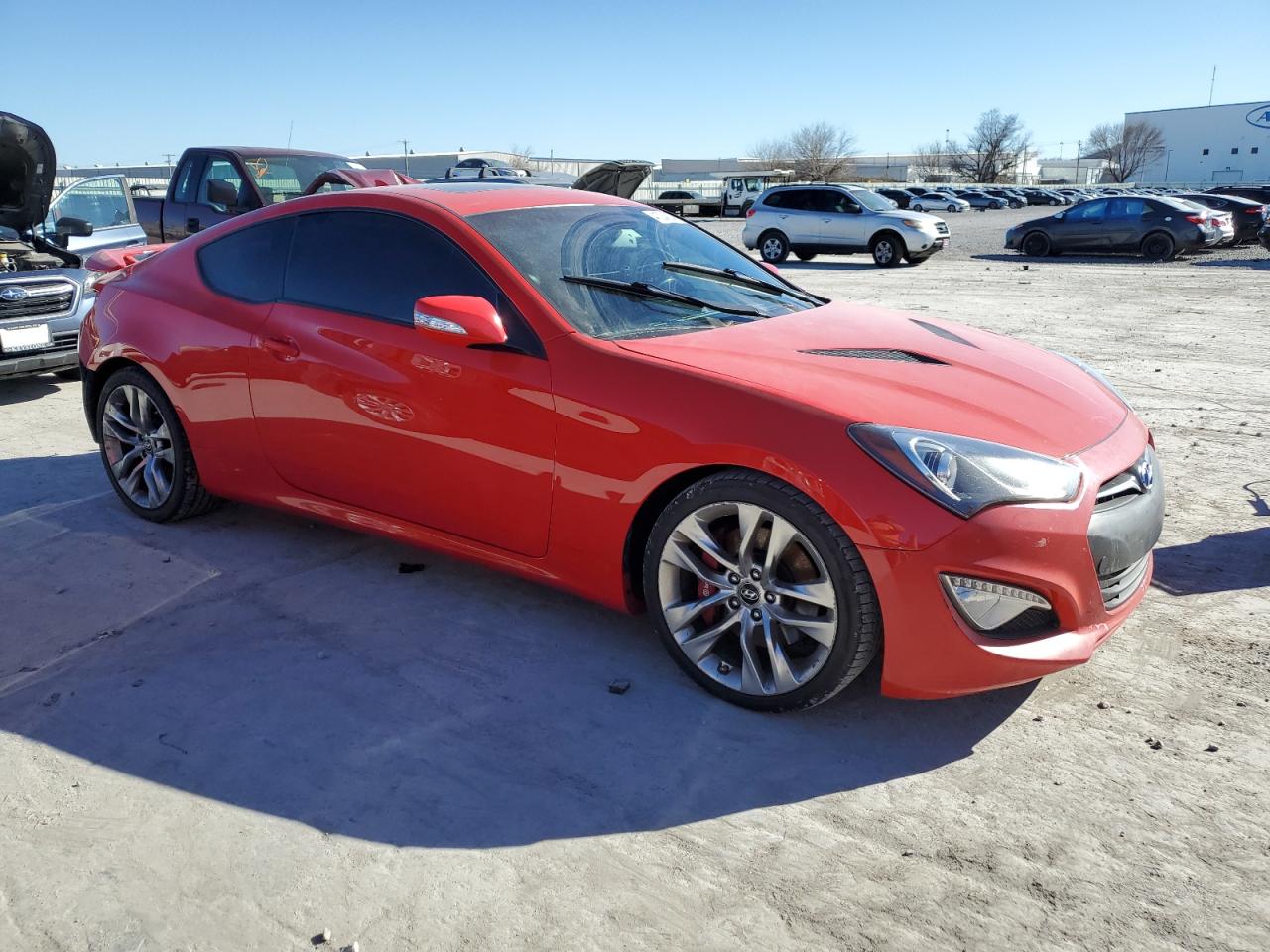 2015 Hyundai Genesis Coupe 3.8L vin: KMHHU6KJ6FU130085