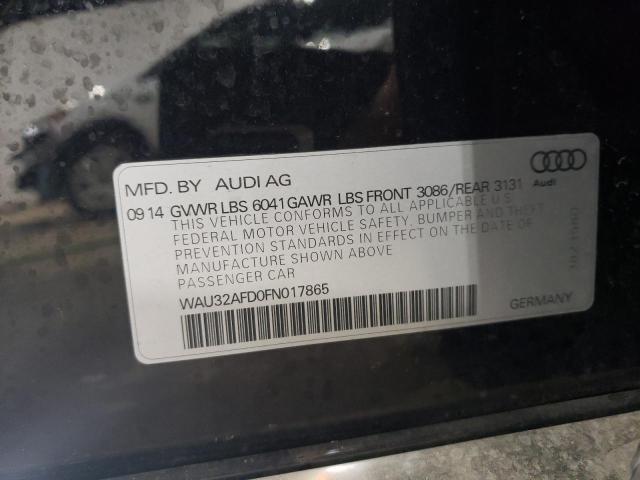 2015 AUDI A8 L QUATT WAU32AFD0FN017865