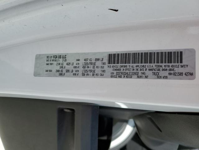 2020 RAM PROMASTER - 3C6TRVDG4LE122032