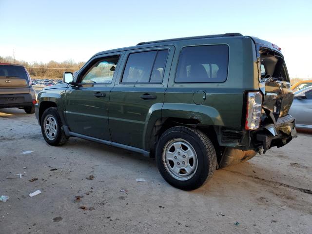 JEEP PATRIOT SP 2007 green  gas 1J8FF28W87D395375 photo #3