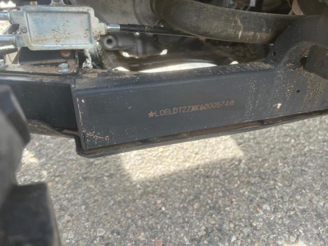 2019 ATV SIDEBYSIDE - LCELDTZ7XK6000574