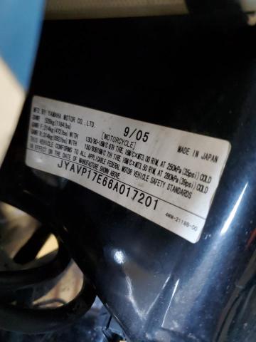 2006 YAMAHA XV1700 A JYAVP17E66A017201