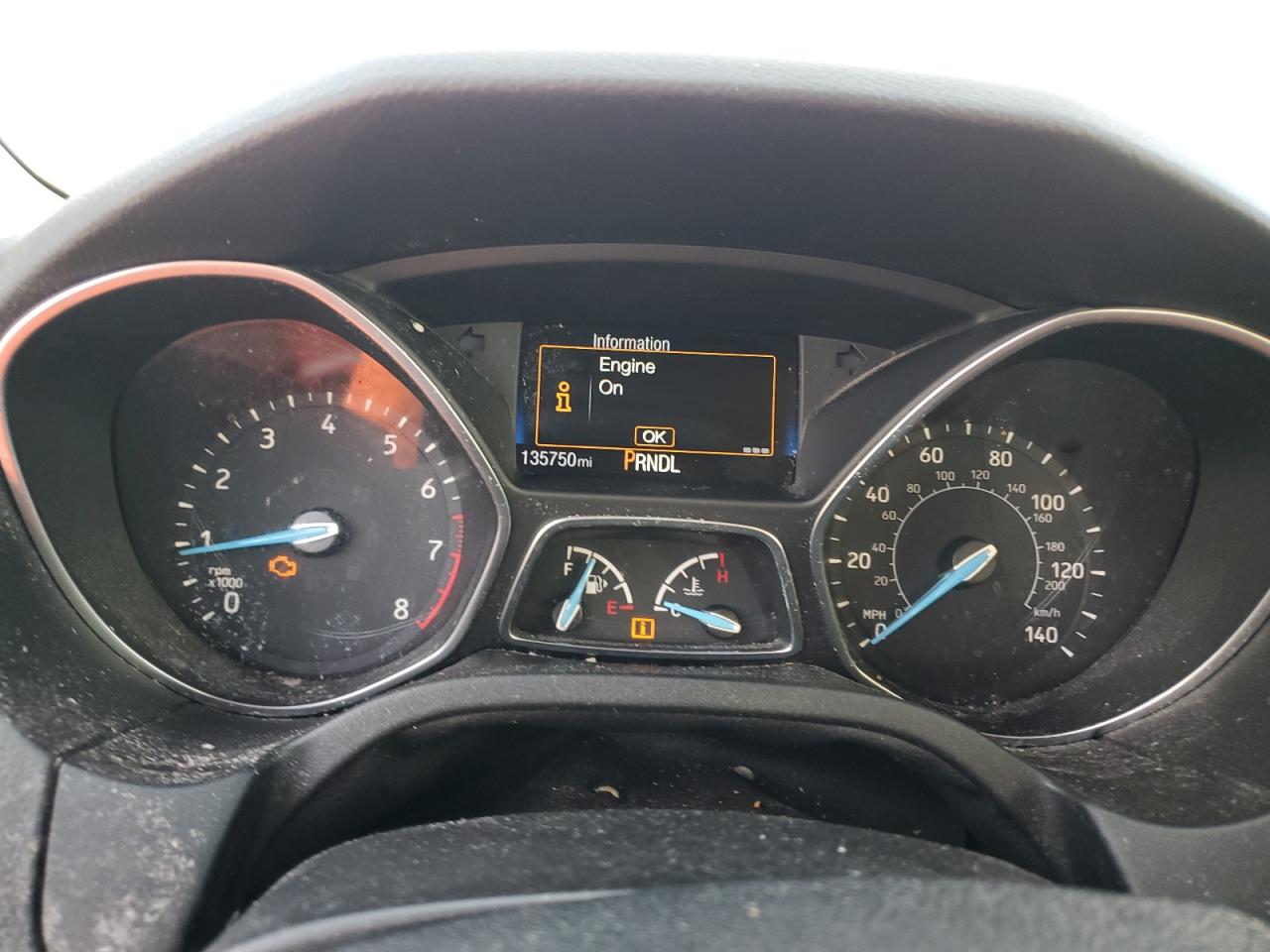 VIN: 1FADP3E28HL276676 2017 FORD FOCUS
