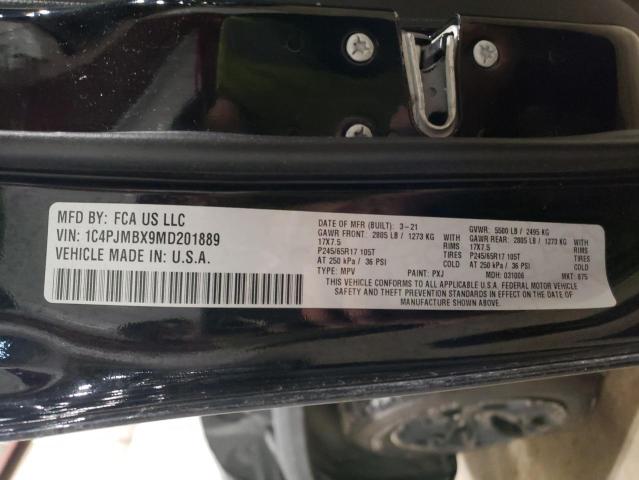 2021 JEEP CHEROKEE T - 1C4PJMBX9MD201889