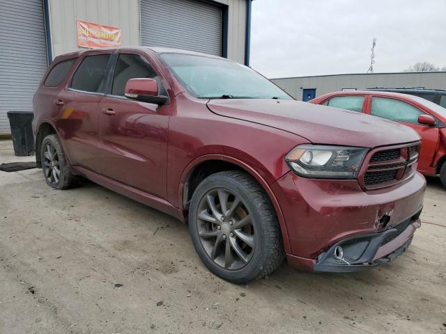 1C4RDJDG8HC652755 | 2017 DODGE DURANGO GT