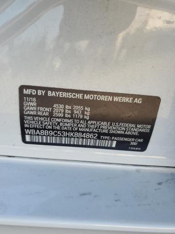 2017 BMW 330 I - WBA8B9C53HK884862