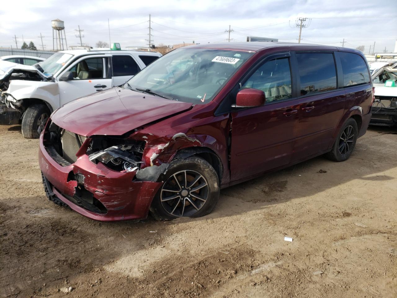 2C4RDGCG9HR662237 2017 Dodge Grand Caravan Sxt