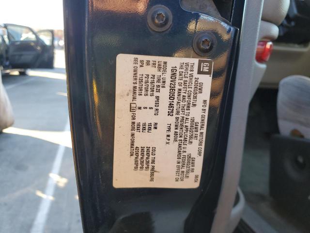 2005 Chevrolet Venture Ls VIN: 1GNDV23E05D146752 Lot: 37737784