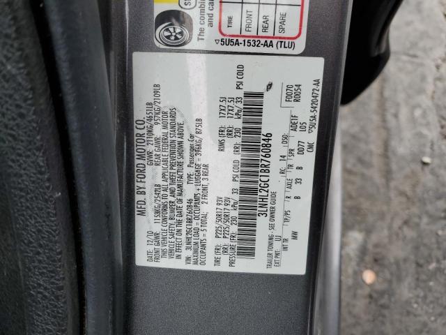 3LNHL2GC1BR760846 2011 Lincoln Mkz