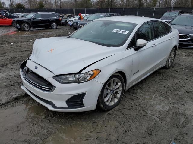 2019 Ford Fusion Se VIN: 3FA6P0LU1KR240946 Lot: 40431184