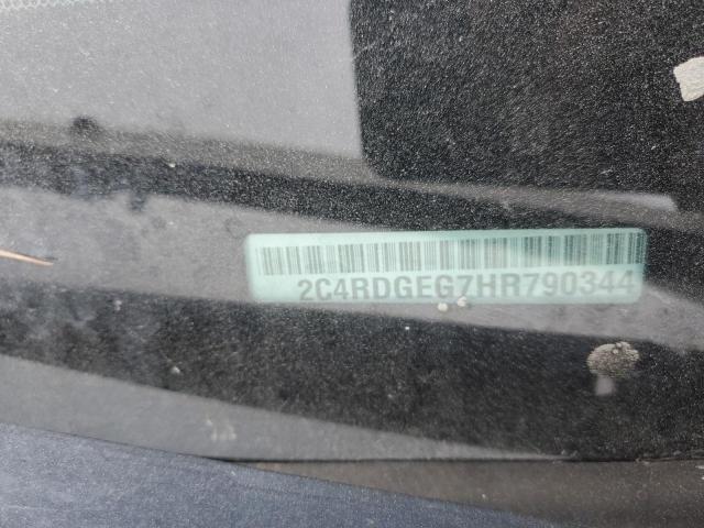 2017 Dodge Grand Caravan Gt VIN: 2C4RDGEG7HR790344 Lot: 52665164