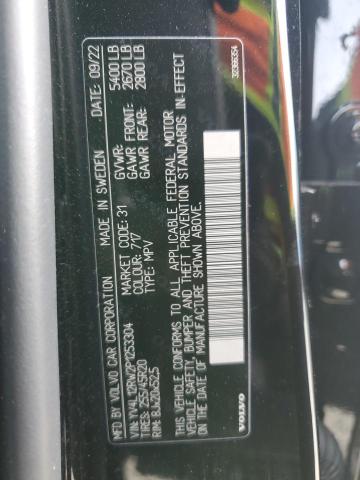 2023 VOLVO XC60 PLUS YV4L12RW2P1253304