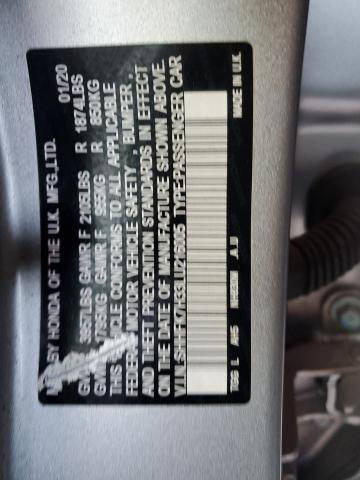 2020 HONDA CIVIC LX - SHHFK7H33LU216005